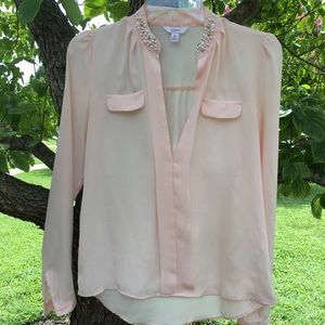 Light pink blouse